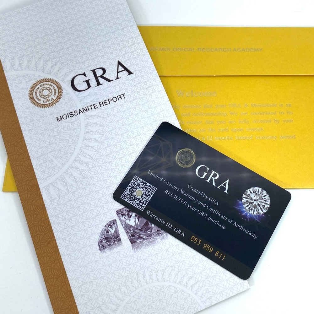 Sale-Moissanite Diamond Ring-3ct Solitaire Statem… - image 6